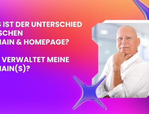 Was ist der Unterschied zwischen  Domain & Homepage und wer verwaltet meine Domain(s)?